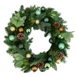 GREEN AUTUMNAL WREATH