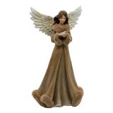 42cm Natural Christmas Angel