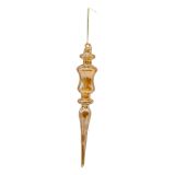 22cm Amber Finial
