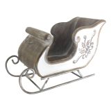 IVORY GOLD METAL SLEIGH
